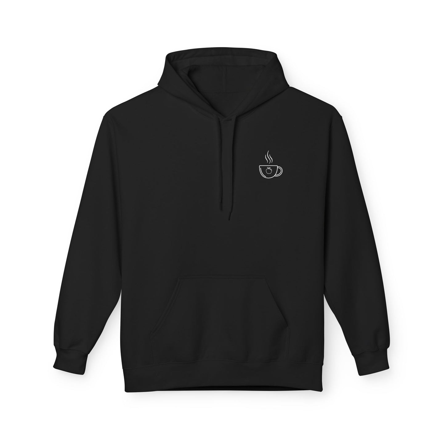 Caffeinated Educators Mug Logo Hoodie