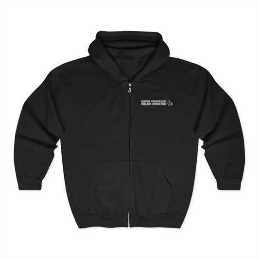 Brewing Conversation Fueling Education Zip Hoodie